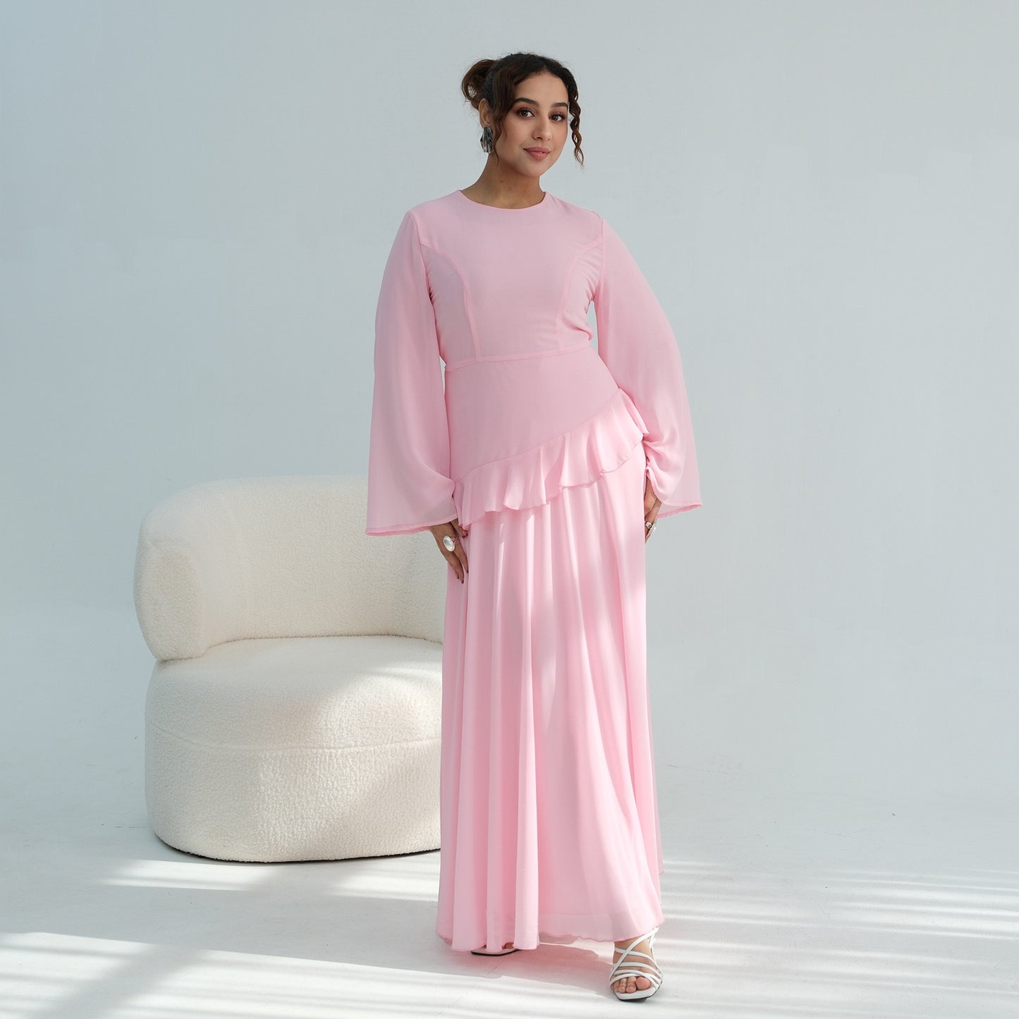 Stilvolles Chiffon Zweiteiler