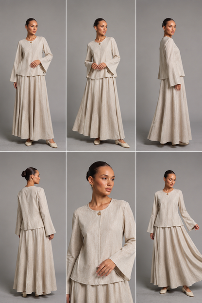 Elegantes Zweiteiler Set Alya