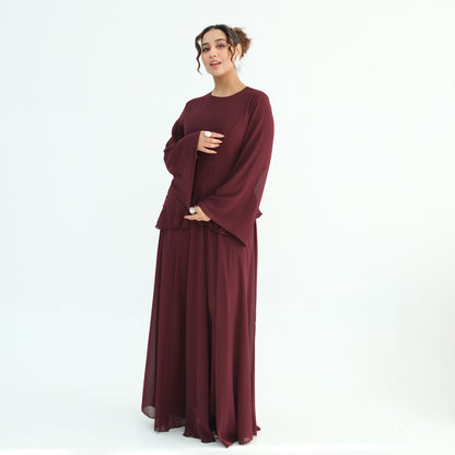 Stilvolles Chiffon Zweiteiler