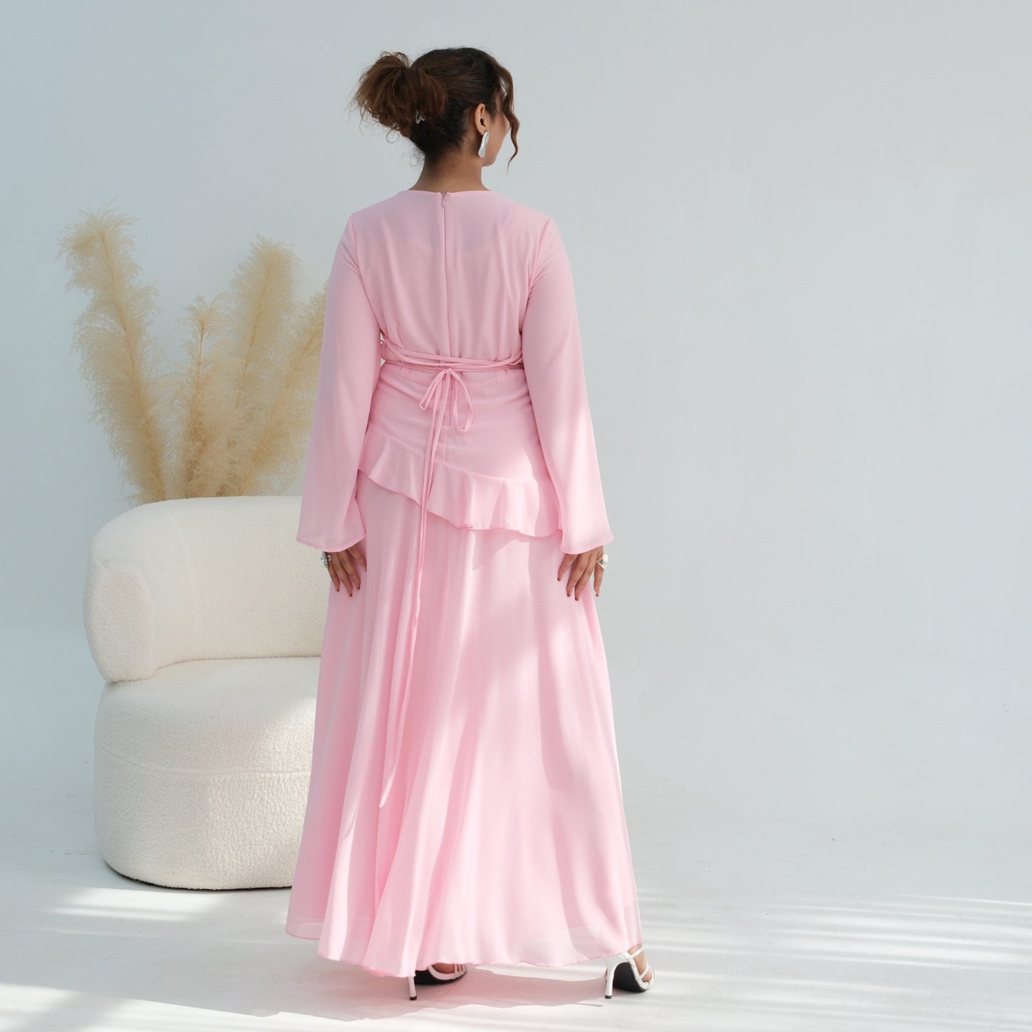 Stilvolles Chiffon Zweiteiler