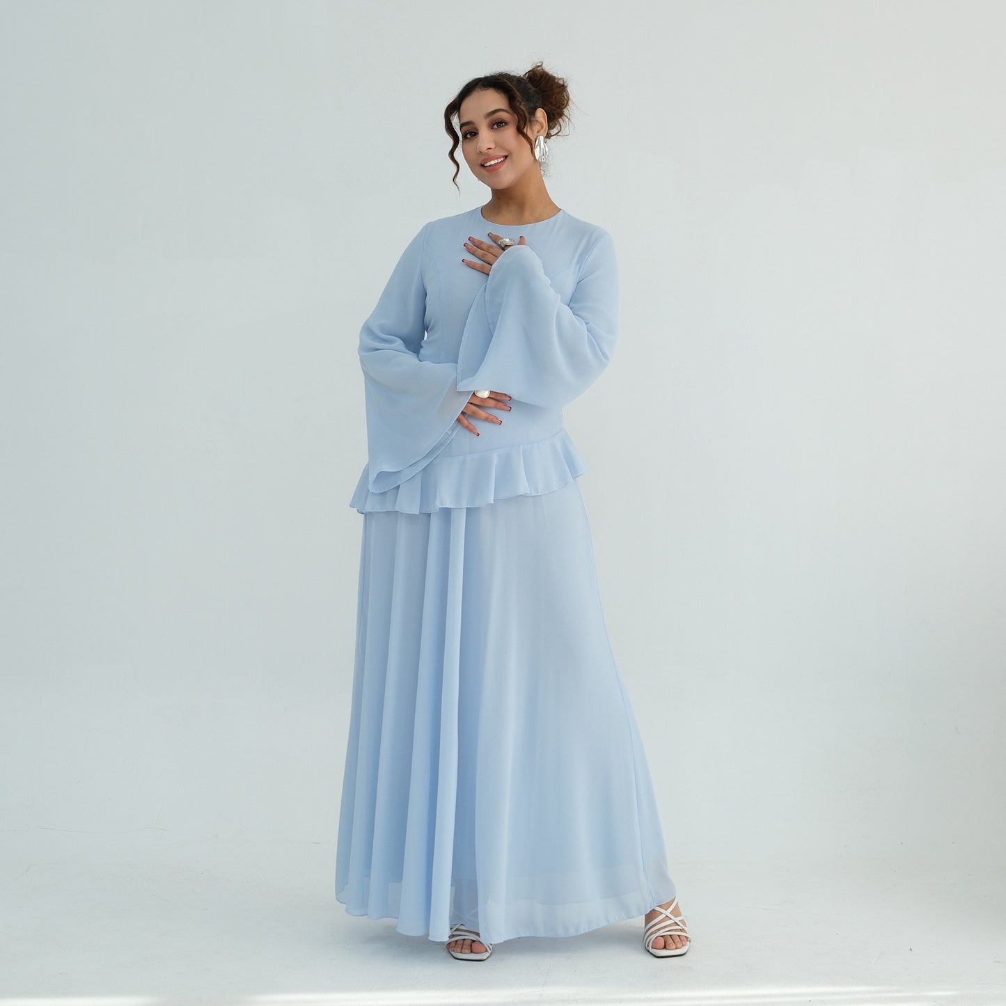 Stilvolles Chiffon Zweiteiler