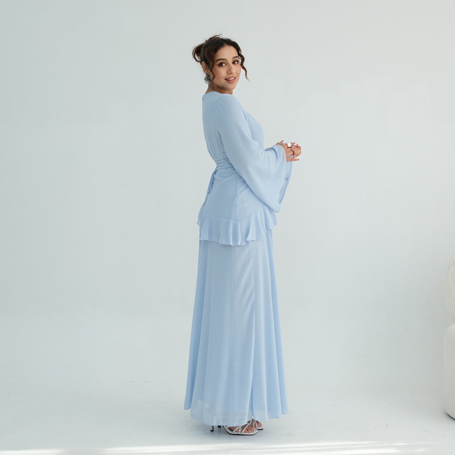 Stilvolles Chiffon Zweiteiler