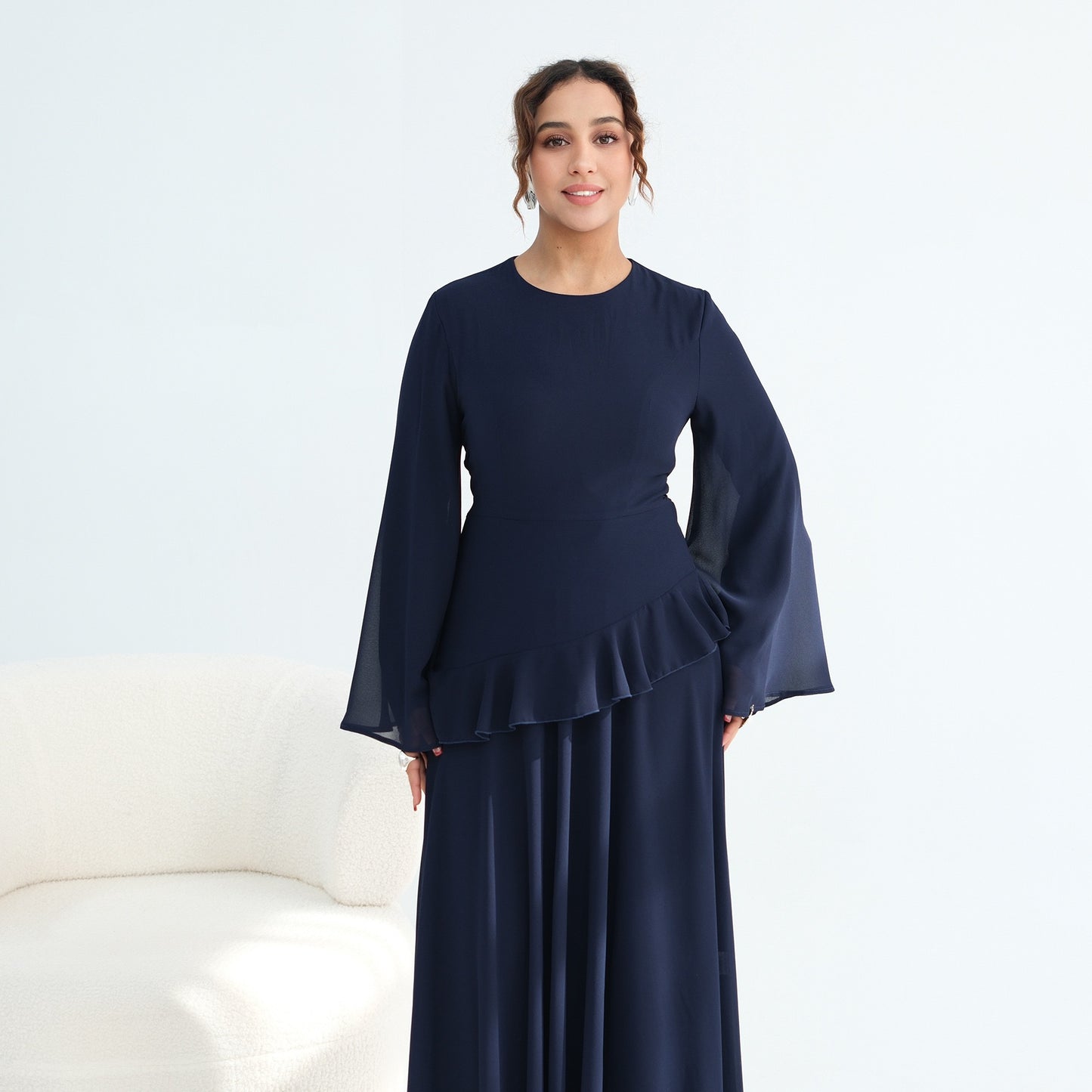 Stilvolles Chiffon Zweiteiler