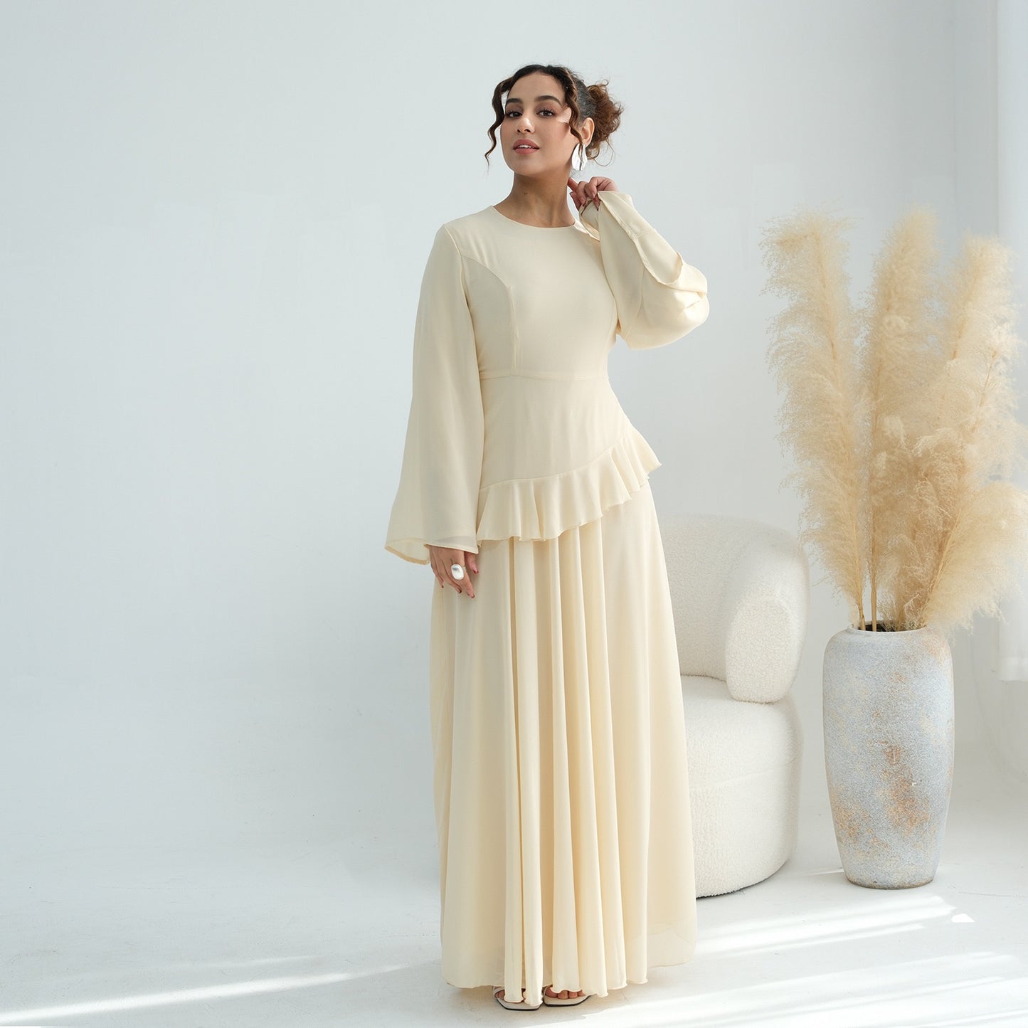 Stilvolles Chiffon Zweiteiler