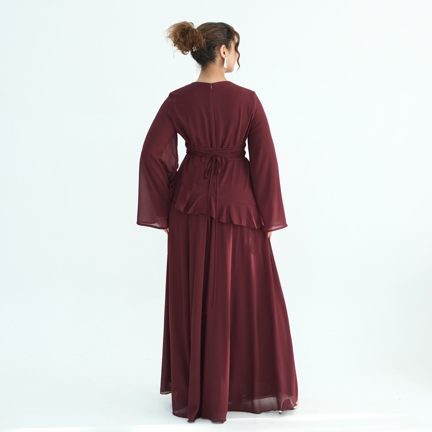 Stilvolles Chiffon Zweiteiler
