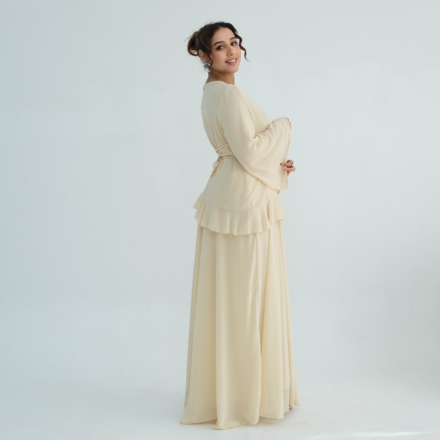 Stilvolles Chiffon Zweiteiler