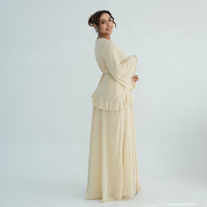 Stilvolles Chiffon Zweiteiler